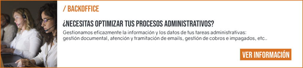 tareas administrativas y backoffice