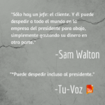 La importancia del Sr. CLIENTE